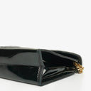 Chanel CC Black Envelope Patent Leather Multi Chain Shoulder Bag
