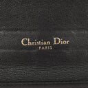 Christian Dior Black Miss Dior Cannage Lambskin Wallet on Chain