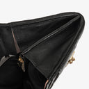 Christian Dior Black Miss Dior Cannage Lambskin Wallet on Chain