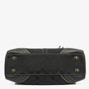 Coach Black Hamptons Signature Handbag