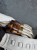 Gucci Jackie Leather Bamboo Tassel Hobo Bag