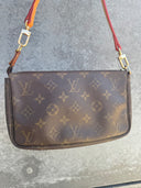 Louis Vuitton Pochette Accessoires Monogram Canvas Clutch Handbag