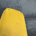 Chanel Yellow Lambskin Bucket Bag With Contrast Stitching And Drawstring, 2005-2006