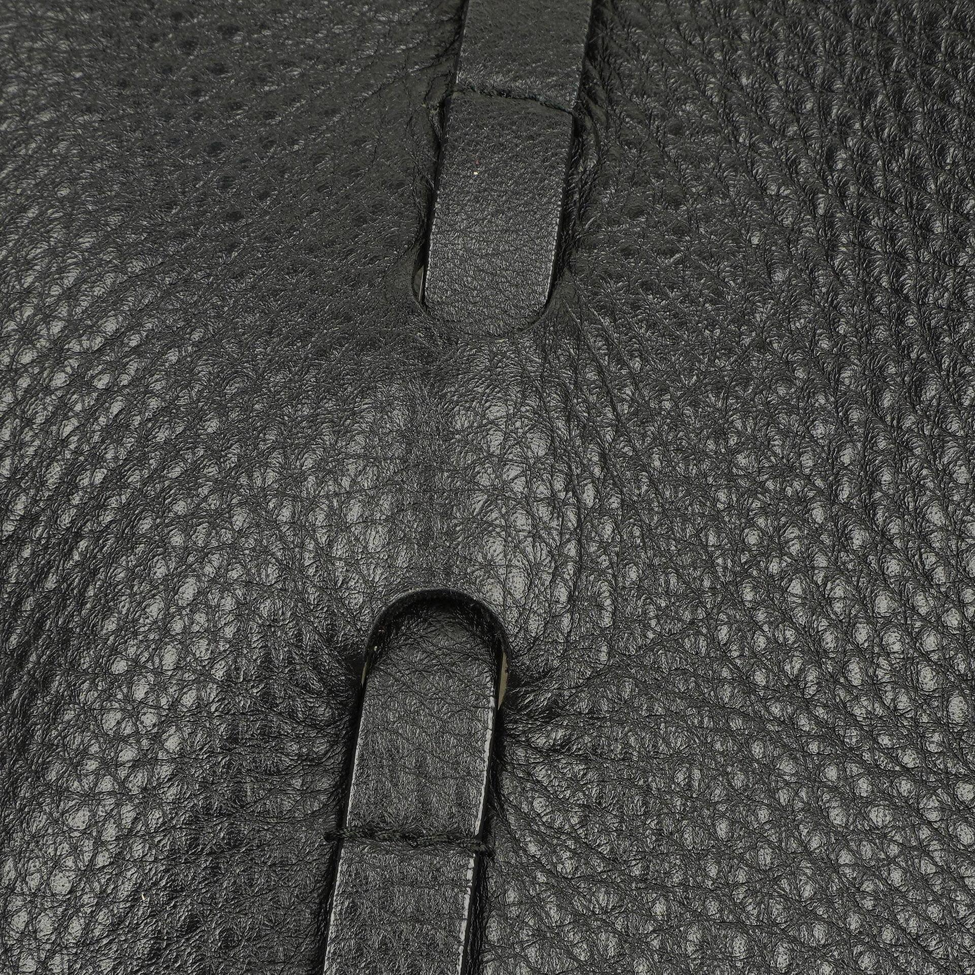 Balenciaga Black Pebbled Calfskin Medium Everyday Tote Bag