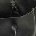 Balenciaga Black Pebbled Calfskin Medium Everyday Tote Bag