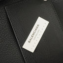 Balenciaga Black Pebbled Calfskin Medium Everyday Tote Bag