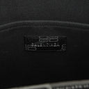 Balenciaga Coated Canvas BB Monogram Hardware Black White Tote Bag