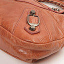 Balenciaga First Classic Hardware Peach Leather Bag