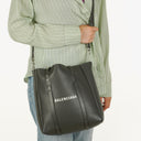 Balenciaga Grey Leather Everyday Tote