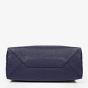 Balenciaga Mini Papier A4 Calfskin Leather Navy Blue Tote Bag