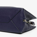 Balenciaga Mini Papier A4 Calfskin Leather Navy Blue Tote Bag
