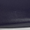 Balenciaga Mini Papier A4 Calfskin Leather Navy Blue Tote Bag