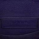 Balenciaga Mini Papier A4 Calfskin Leather Navy Blue Tote Bag