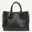Balenciaga Mini Papier A4 Magnet Calfskin Leather Tote Bag