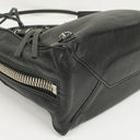 Balenciaga Mini Papier A4 Magnet Calfskin Leather Tote Bag