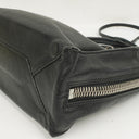 Balenciaga Mini Papier A4 Magnet Calfskin Leather Tote Bag
