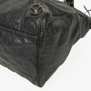 Balenciaga Motorcycle Velo Black Lambskin Shoulder Bag