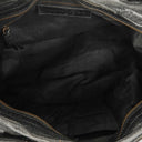 Balenciaga Motorcycle Velo Black Lambskin Shoulder Bag