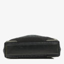 Balenciaga Navy Cabas XS Washed Black Denim Fabric Satin Calfskin Bag