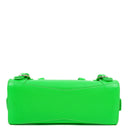 Balenciaga Neo Classic Grained Calfskin Neon Green Leather City Mini Bag