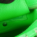 Balenciaga Neo Classic Grained Calfskin Neon Green Leather City Mini Bag