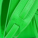 Balenciaga Neo Classic Grained Calfskin Neon Green Leather City Mini Bag