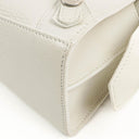 Balenciaga Neo Classic Grained Calfskin White Leather City Mini Bag