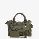 Balenciaga Nylon Army Green Motocross Classic City Mini Bag