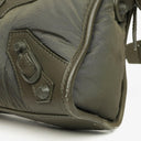 Balenciaga Nylon Army Green Motocross Classic City Mini Bag