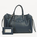 Balenciaga Small Papier A4 Magnet Calfskin Leather Tote Bag