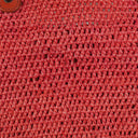 Balenciaga Woven Rafia And Leather Panier Tote Bag