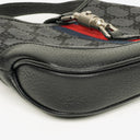 Balenciaga x Gucci Black/Grey Canvas/Leather The Hacker Project 1961 Mini Jackie Bag