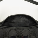 Balenciaga x Gucci Black/Grey Canvas/Leather The Hacker Project 1961 Mini Jackie Bag