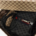Balenciaga x Gucci Black/Grey Canvas/Leather The Hacker Project 1961 Small Jackie Bag
