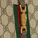 Balenciaga x Gucci Monogram Canvas/Leather The Hacker Project 1961 Mini Jackie Bag