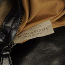 Bottega Veneta Black Intrecciato Leather Braided Handle Flap Shoulder Bag