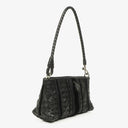 Bottega Veneta Black Intrecciato Leather Shoulder Bag