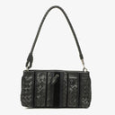 Bottega Veneta Black Intrecciato Leather Shoulder Bag