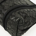 Bottega Veneta Black Intrecciato Leather Shoulder Bag