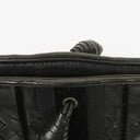 Bottega Veneta Black Intrecciato Leather Shoulder Bag