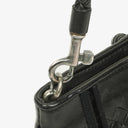 Bottega Veneta Black Intrecciato Leather Shoulder Bag
