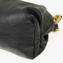 Bottega Veneta Black Leather Chain Pouch Bag