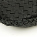 Bottega Veneta Black Nappa Intrecciato Medium Veneta Hobo Bag
