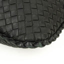 Bottega Veneta Black Nappa Intrecciato Medium Veneta Hobo Bag