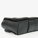 Bottega Veneta Black Nappa Intreccio The Belt Cassette Crossbody Bag