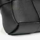 Bottega Veneta Black Nappa Intreccio The Belt Cassette Crossbody Bag