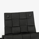 Bottega Veneta Black Nappa Intreccio The Belt Cassette Crossbody Bag