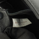 Bottega Veneta Black Nappa Intreccio The Belt Cassette Crossbody Bag