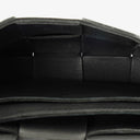 Bottega Veneta Black Nappa Intreccio The Belt Cassette Crossbody Bag