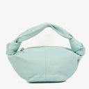 Bottega Veneta Blue Leather Double Knot Clutch